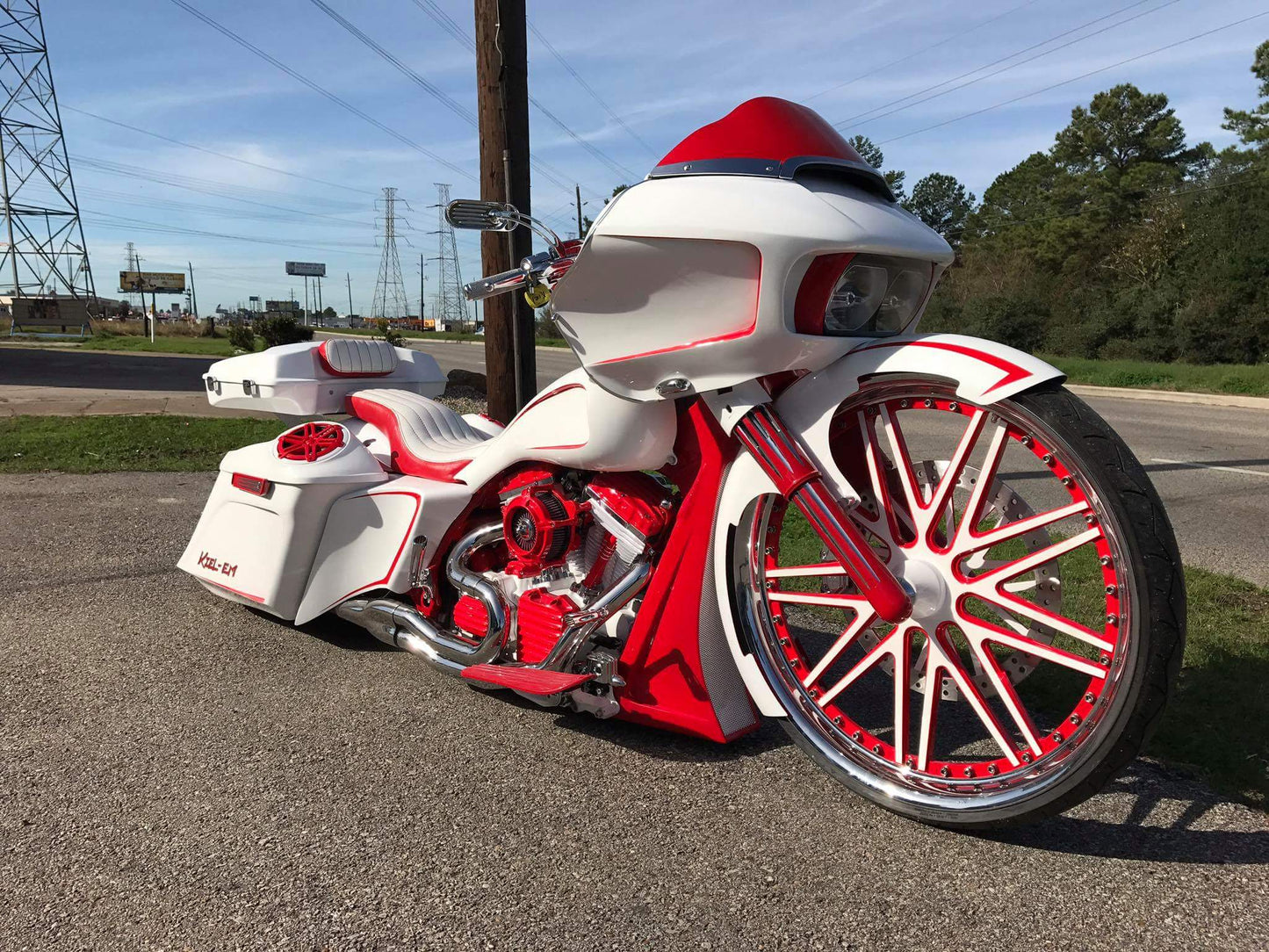 SUPER STREET WITH BOLTS FRONT WHEEL