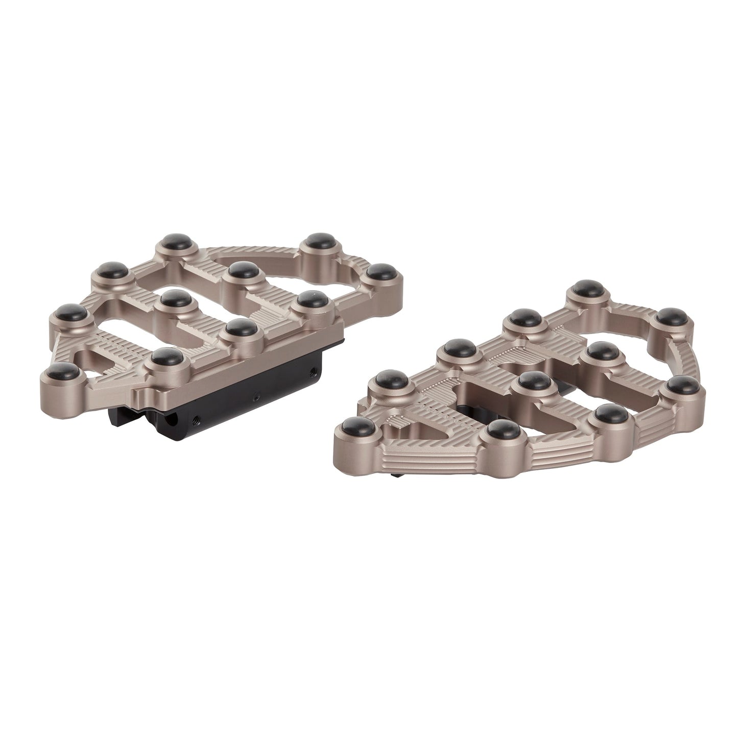 NESS-MX PASSENGER FLOORBOARDS, TITANIUM