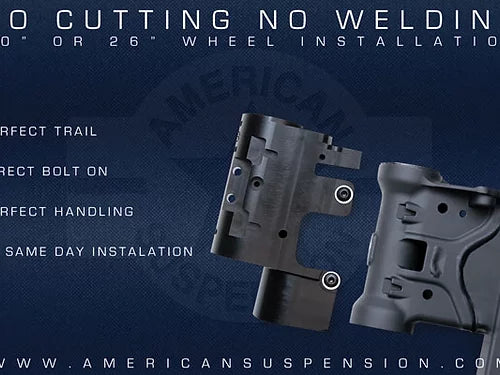 NECK ONLY KIT - For our Bolt On Big Wheel kit - 4 OR 8 Deg- 1989-2022