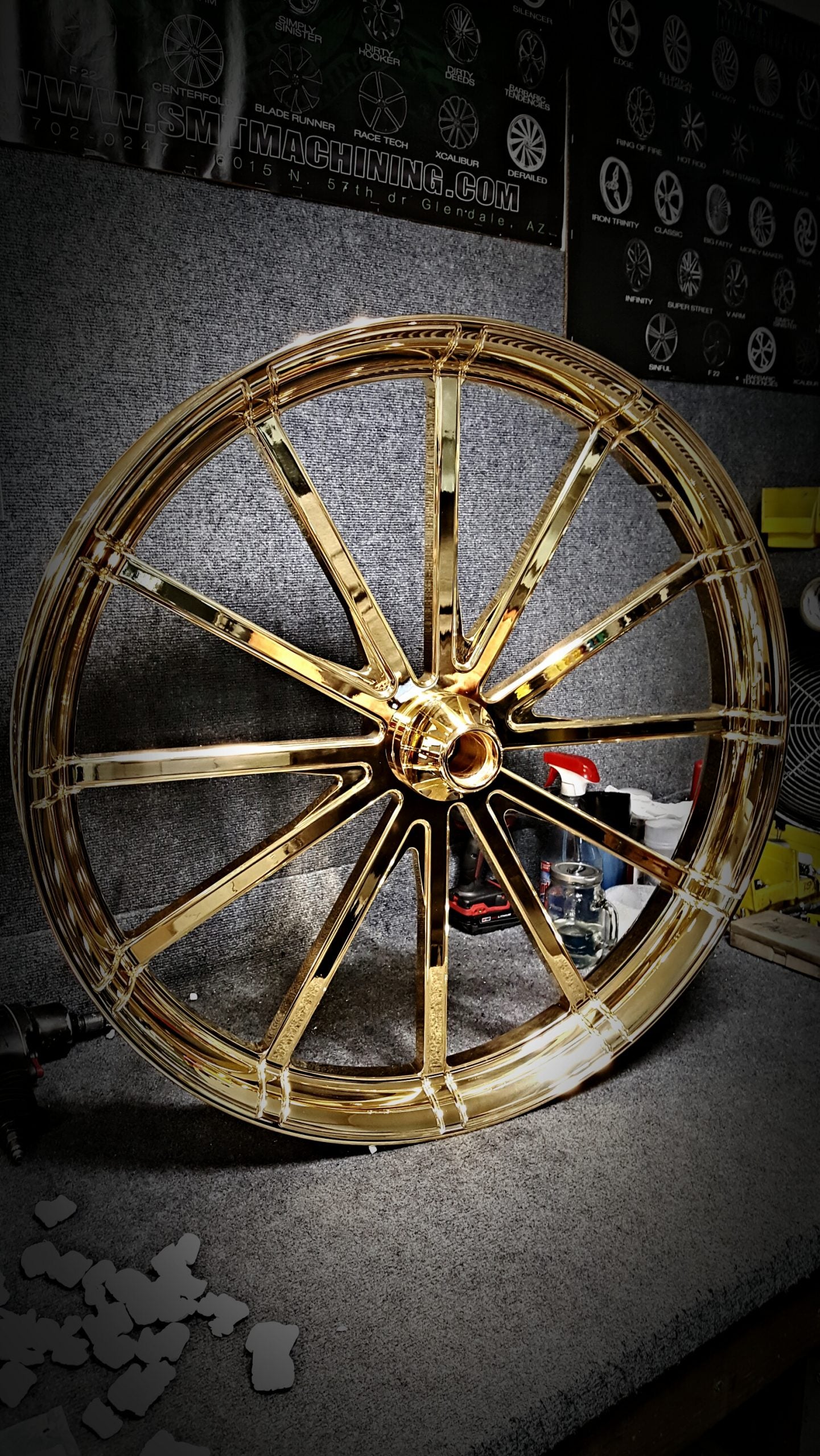 CENTERFOLD FRONT WHEEL