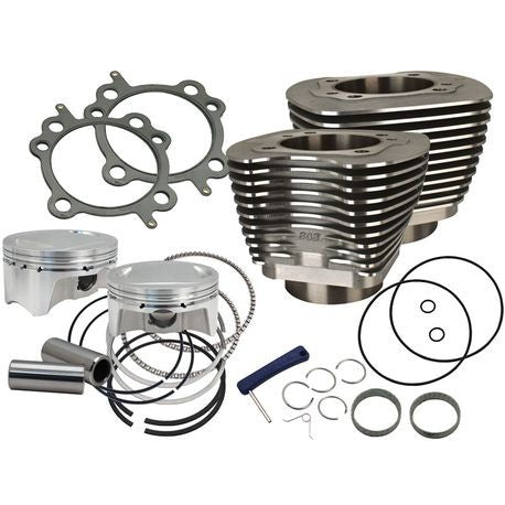 100" Sidewinder Big Bore Kit for 1999-'06 HD® Big Twin Models - Wrinkle Black