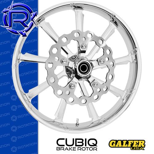 Rotation Atlas Chrome Touring Wheel / Rear