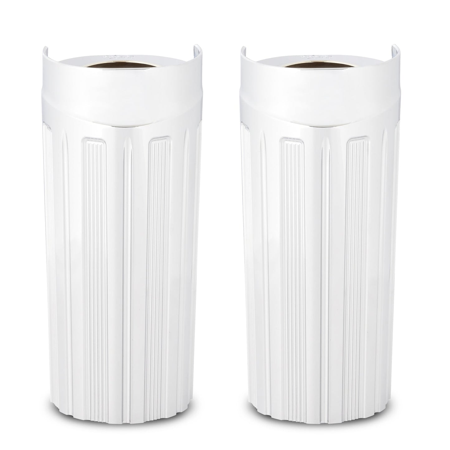 +2" 10-GAUGE® FORK BOOTS, CHROME