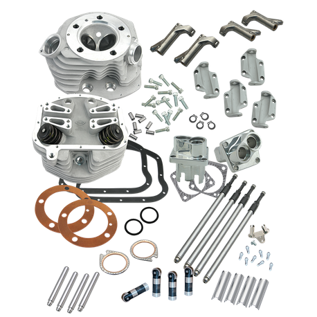 Stock Bore Retro Cylinder Head and Valve Train Upgrade Kit for 1966-'84 big twins