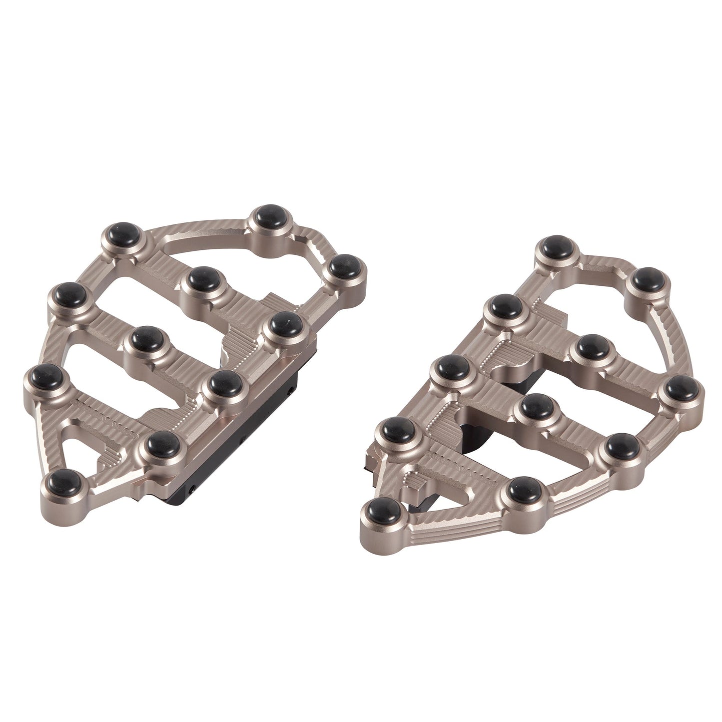 NESS-MX PASSENGER FLOORBOARDS, TITANIUM