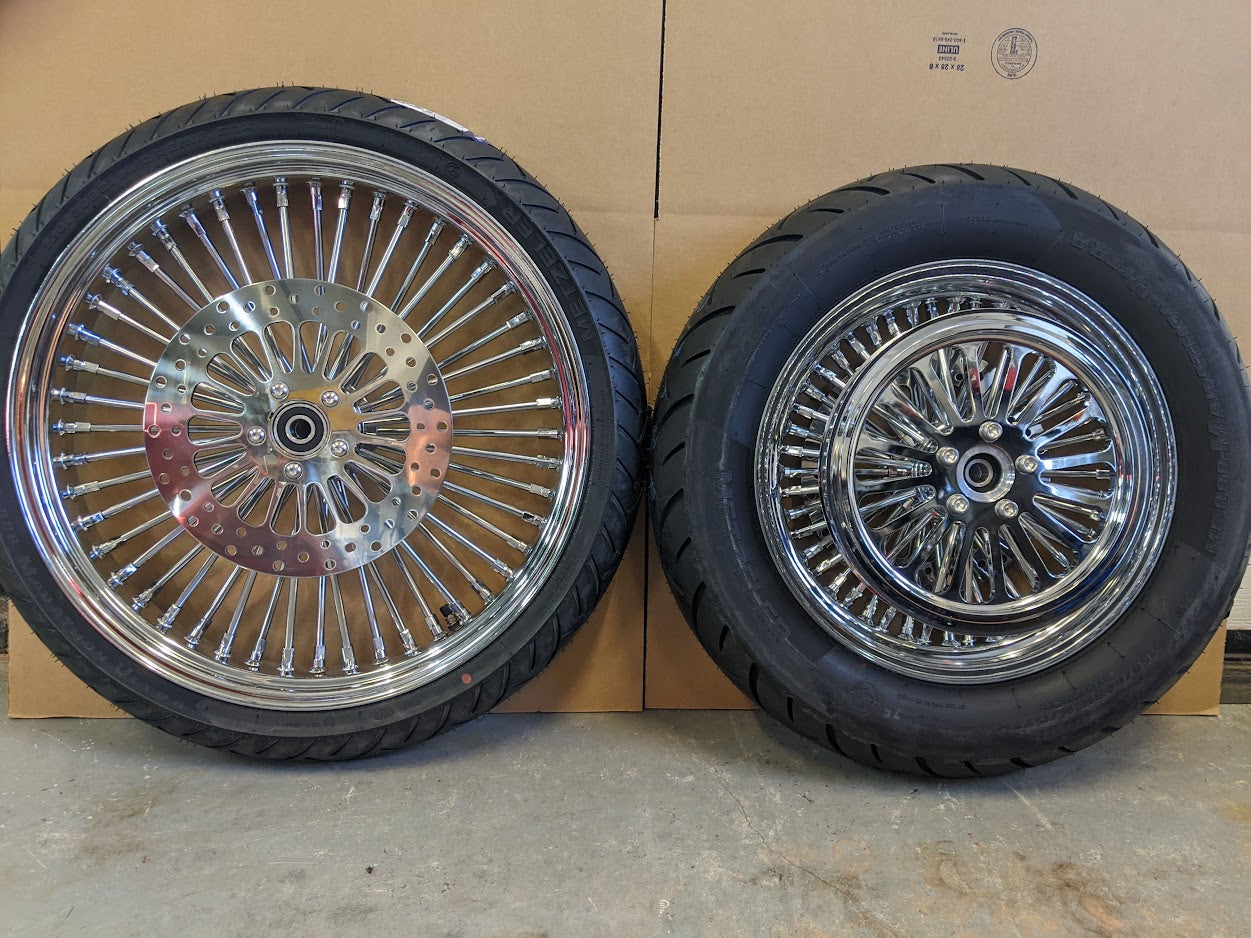 King Spoke Wheel Packages for Harley Softail Models 2000-2018