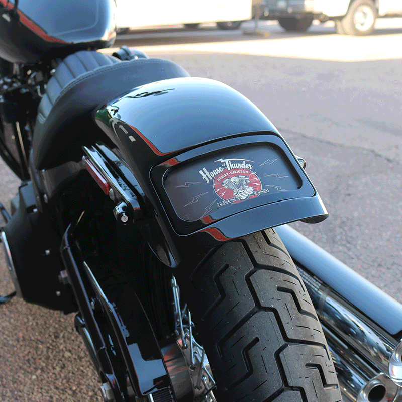 "THE FIX" M8 Softail Street Bob, Softail Slim Rear Fender & License Kit