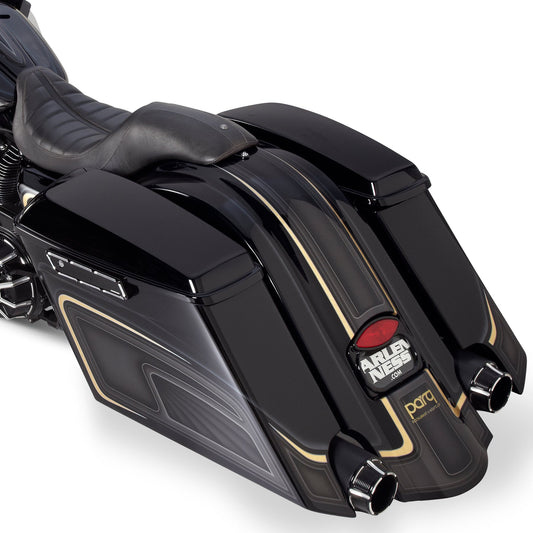 DOWN-N-OUT STRETCHED SADDLEBAGS, COMPOSITE