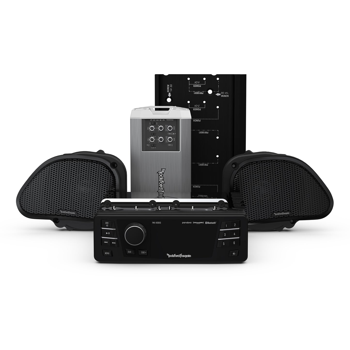 Rockford Fosgate Canada HD9813RG Harley Davidson CAD$2,649.99