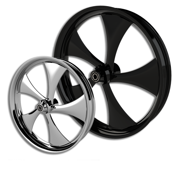 TWISTED STEEL FRONT WHEEL