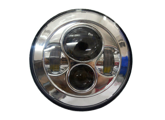 7" Chrome LED for Harley touring models