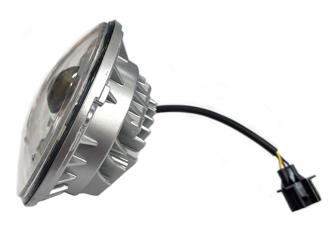 7" Chrome LED for Harley touring models