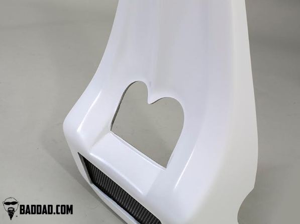 CLASSIC SERIES CHIN SPOILER WITH SINGLE VENT
