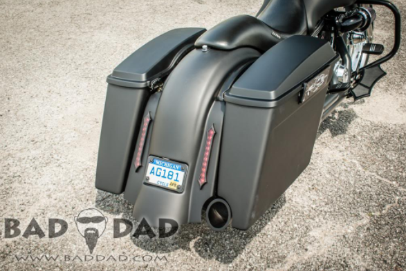 SUMMIT REAR FENDER WITH RECESS 2009-2013