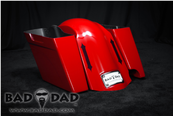 BAGGER FENDER WITH 10" FLUSH MOUNTS