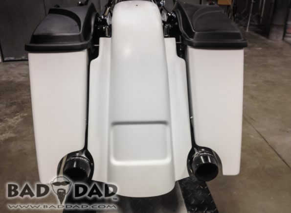 SUMMIT REAR FENDER WITH RECESS 1997-2008