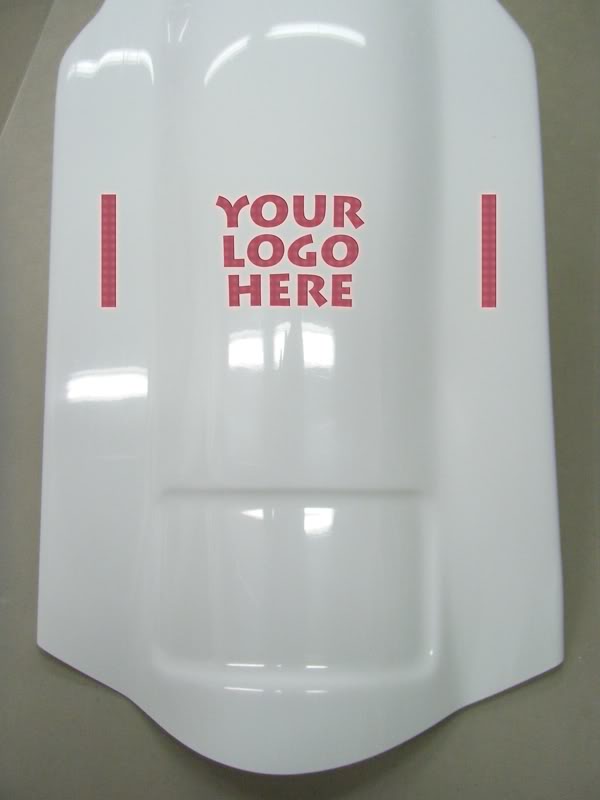 SOFTAIL REAR FENDER WITH FLUSH BRAKE, RECESSED LICENSE PLATE & SIGNALS