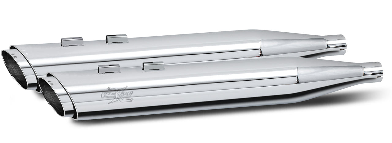 RCX 4.0 Muffler - Twin Slash Down