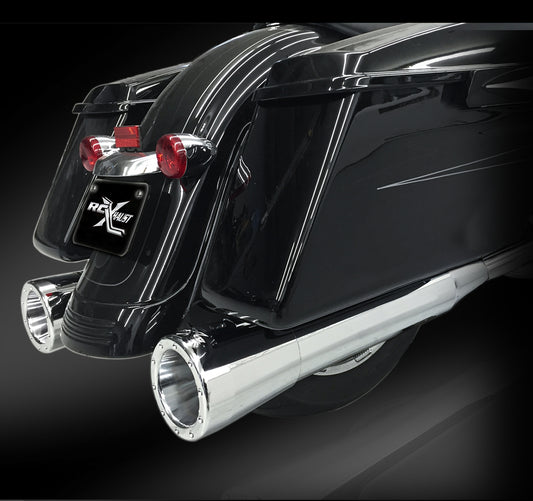 RCX 4.0 Muffler - 5.0 Big Boar Chrome