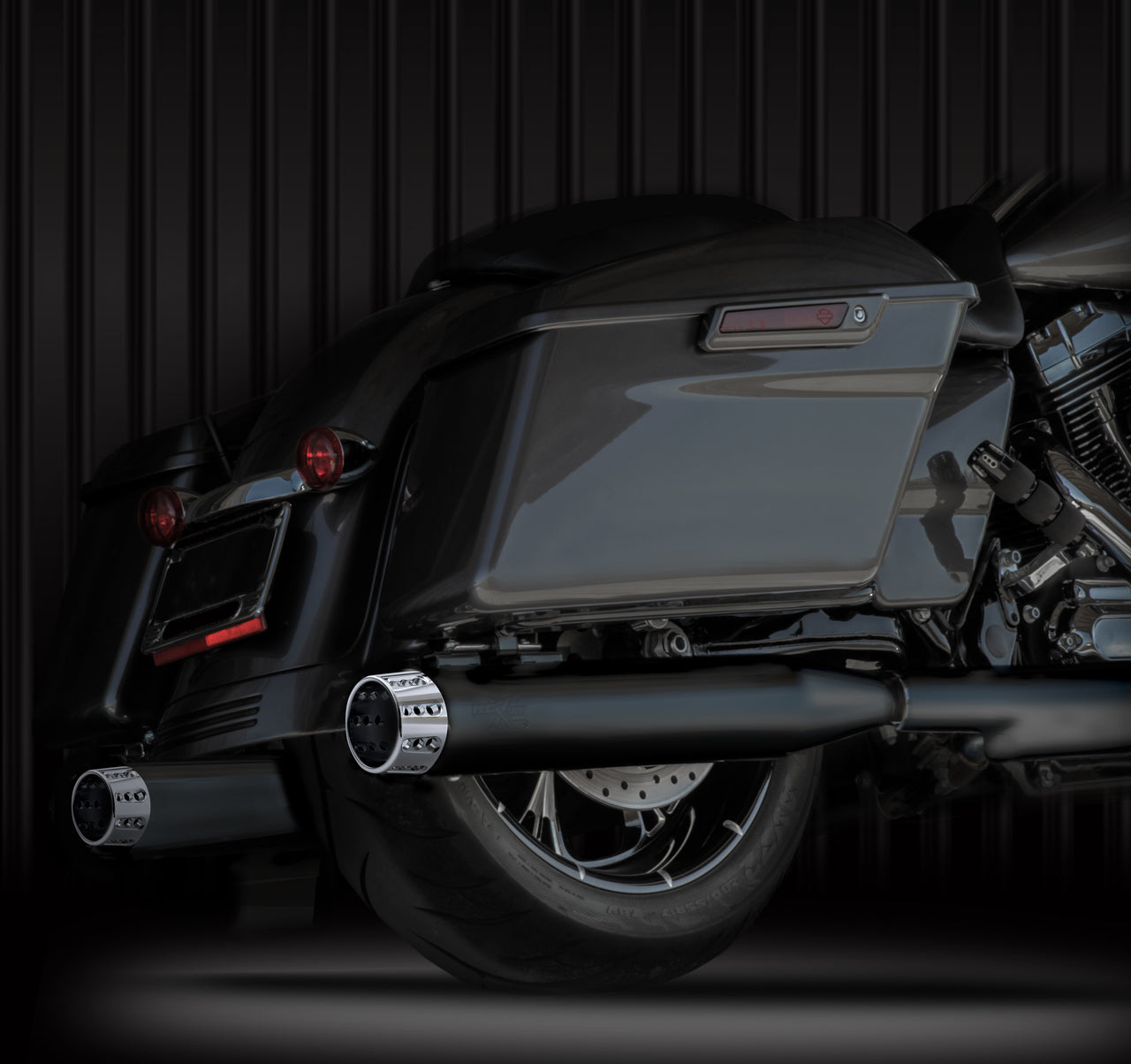 RCX 4.0 Muffler - Gatlin Chrome