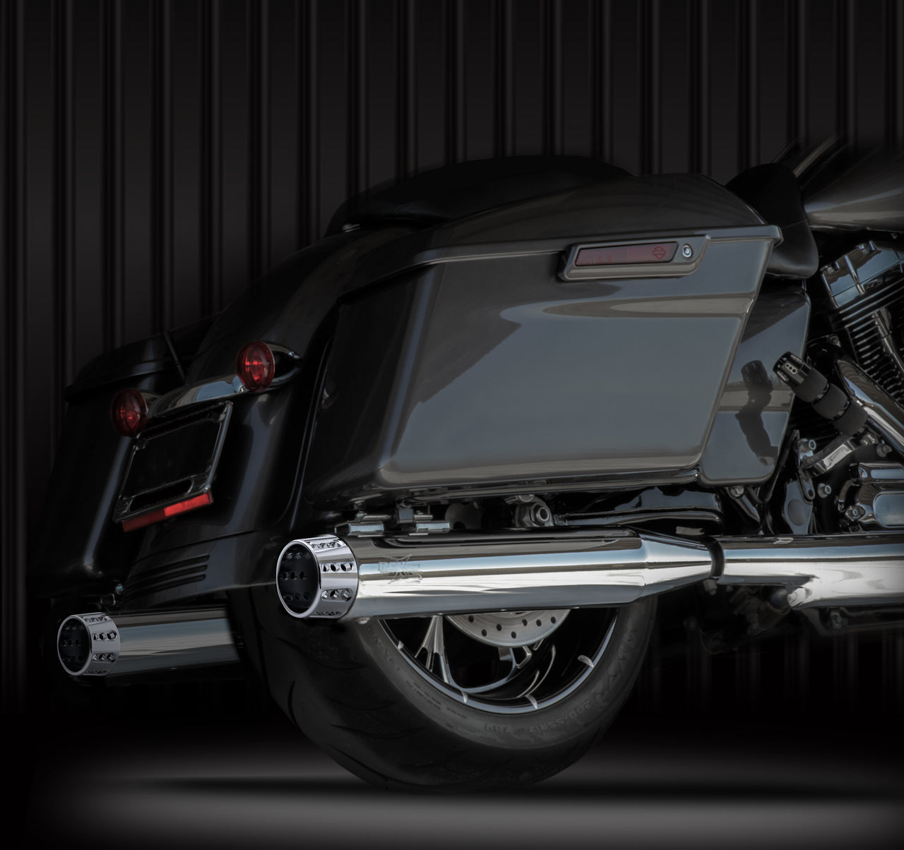 RCX 4.0 Muffler - Gatlin Chrome