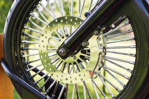 KING SPOKE FRONT WHEEL, ROTORS, TIRE PACKAGE 1