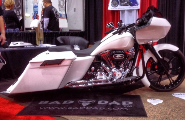 COMPETITION SERIES STRETCHED SADDLEBAGS FOR 1993-2013
