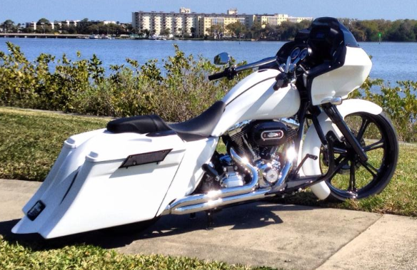 COMPETITION SERIES STRETCHED SADDLEBAGS FOR 1993-2013