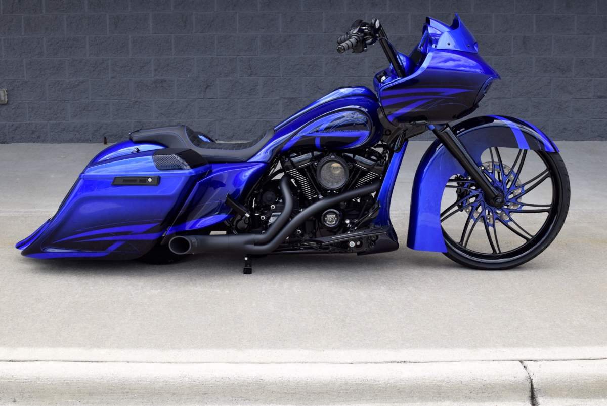 Harley Long Shot Gas Tank Kit Street Glide Road Glide 2008 To 2018