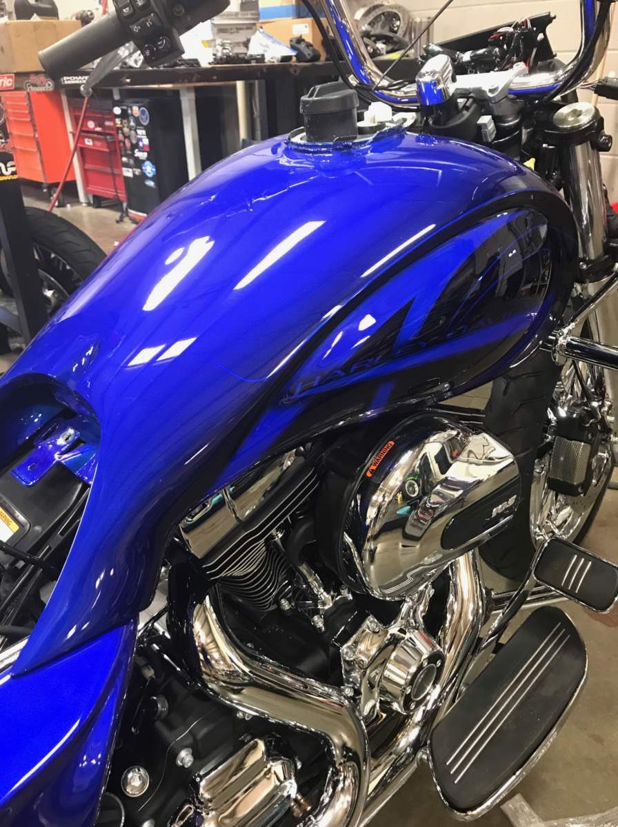 Harley Long Shot Gas Tank Kit Street Glide Road Glide 2008 To 2018