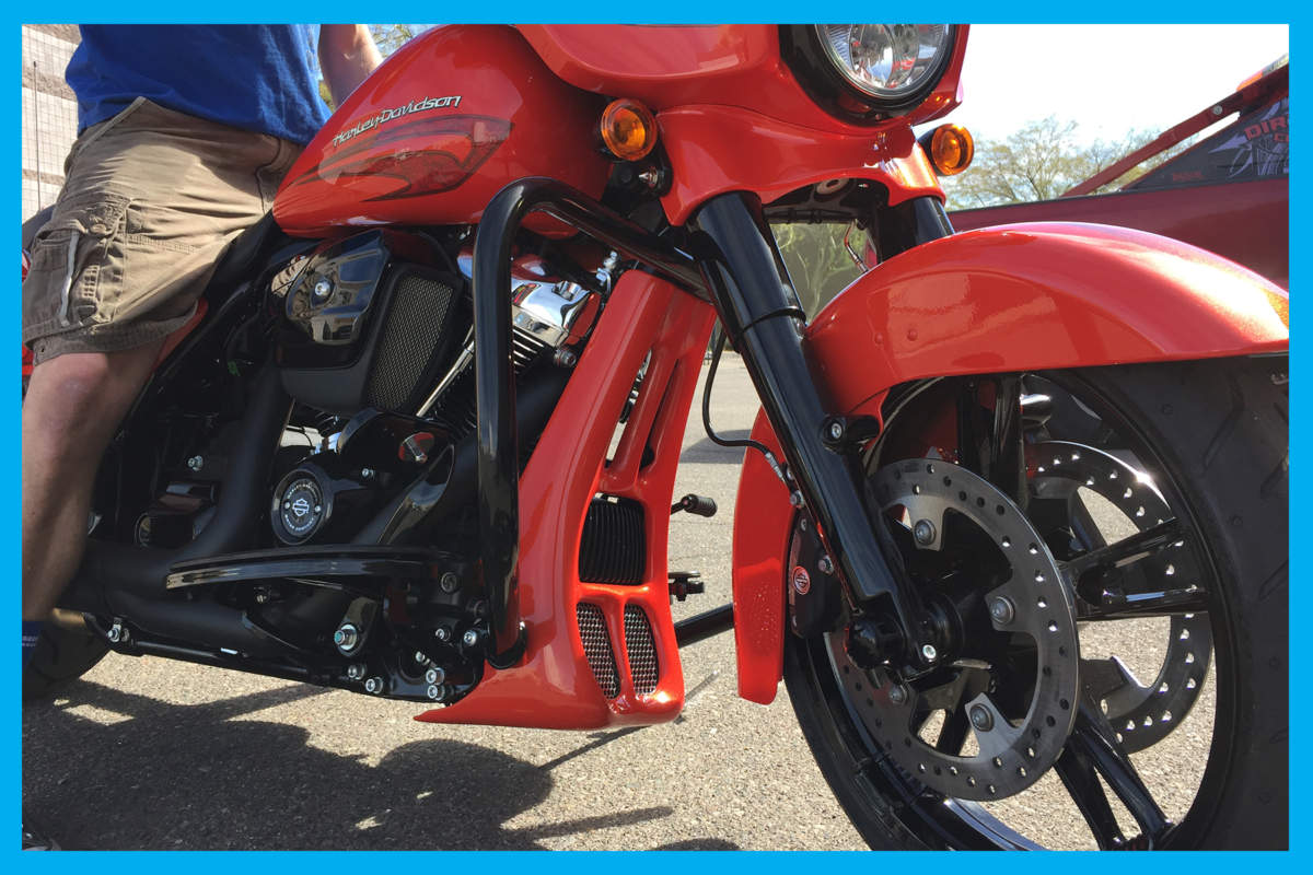 Harley The Trend Setter Chin Spoiler 2017 to 2019