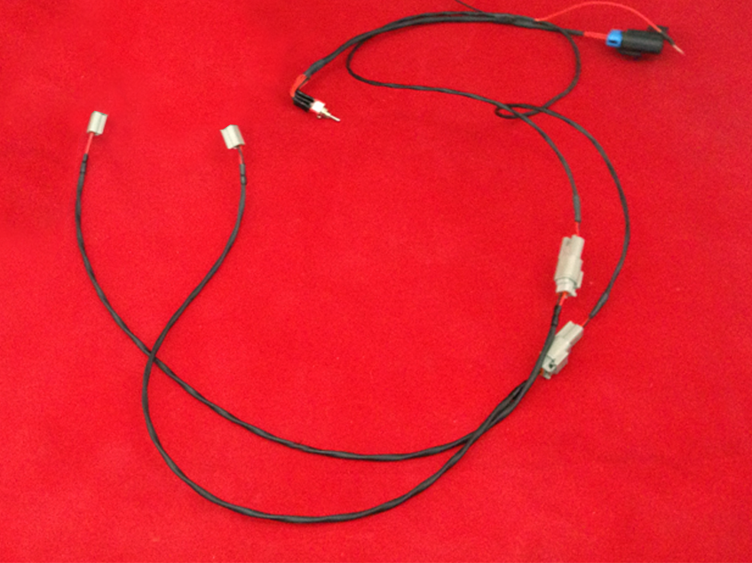 BILLET BALLER ELECTRIC HINGE WIRING HARNESS– SINGLE SWITCH –