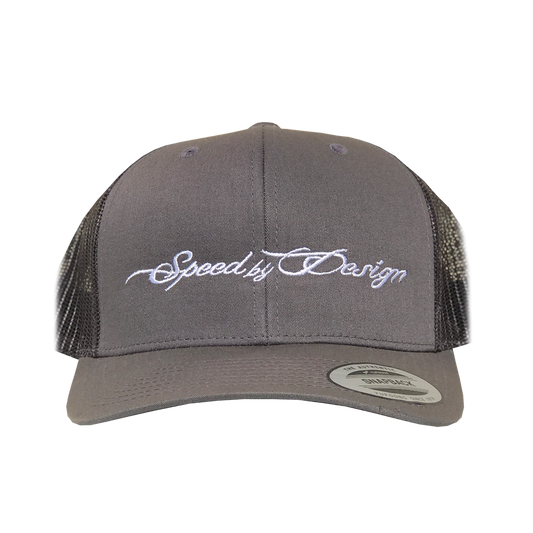SBD GREY/BLACK MESH HAT