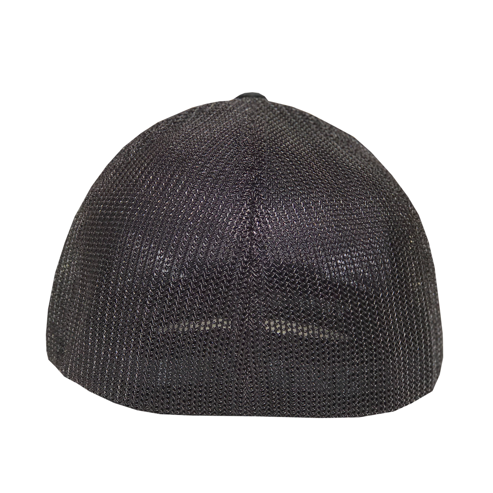 SBD SOLID BLACK MESH HAT