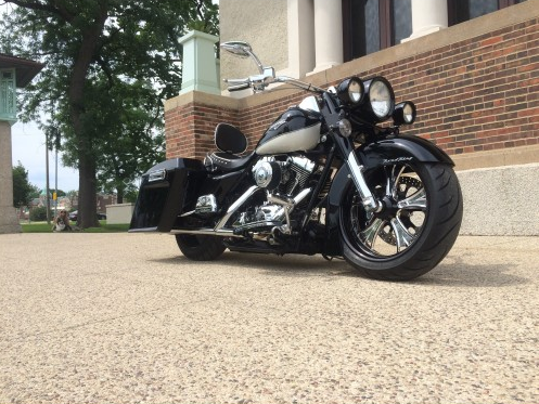 NATIVE 180/200mm Pitbull PRO Wide Front Tire Kit for 1994-2013