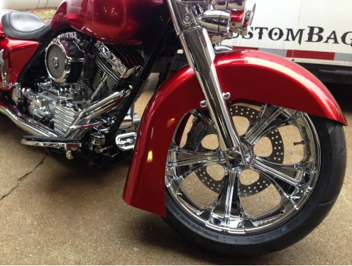 NATIVE 180/200mm Pitbull PRO Wide Front Tire Kit for 1994-2013