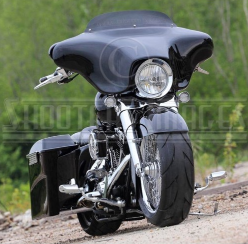 NATIVE 180/200mm Pitbull PRO Wide Front Tire Kit for 1994-2013