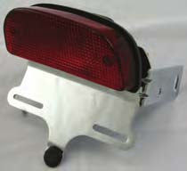 8-131  CUSTOM FAT BOB® STYLE TAILLIGHT & BRACKET KITS.  Complete taillight kit with custom style.