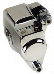 90-436 CHROME FRONT CALIPERS Right caliper assembly