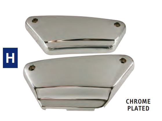 89-242 SIDE COVERS FOR FXR & FXRS, 1982 & later.
