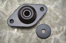 5-209 VELVA RIDE™ MOTOR MOUNTS. Highly polished billet aluminum mounts.