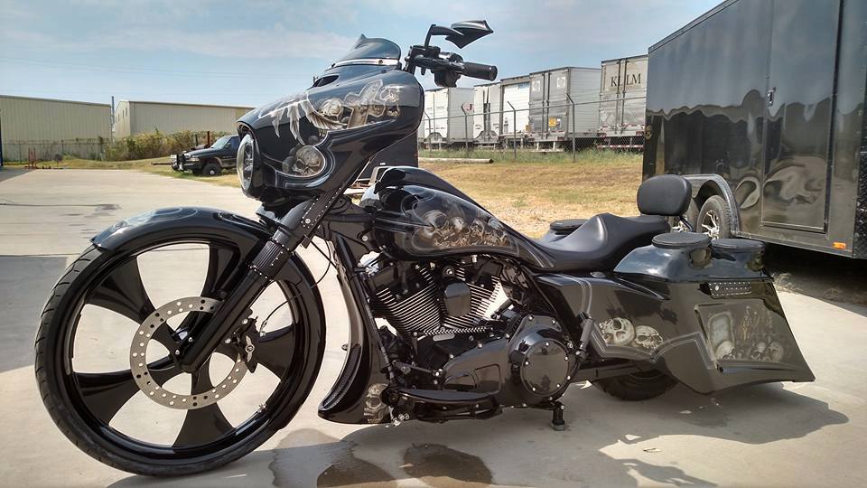 TWISTED STEEL FRONT WHEEL